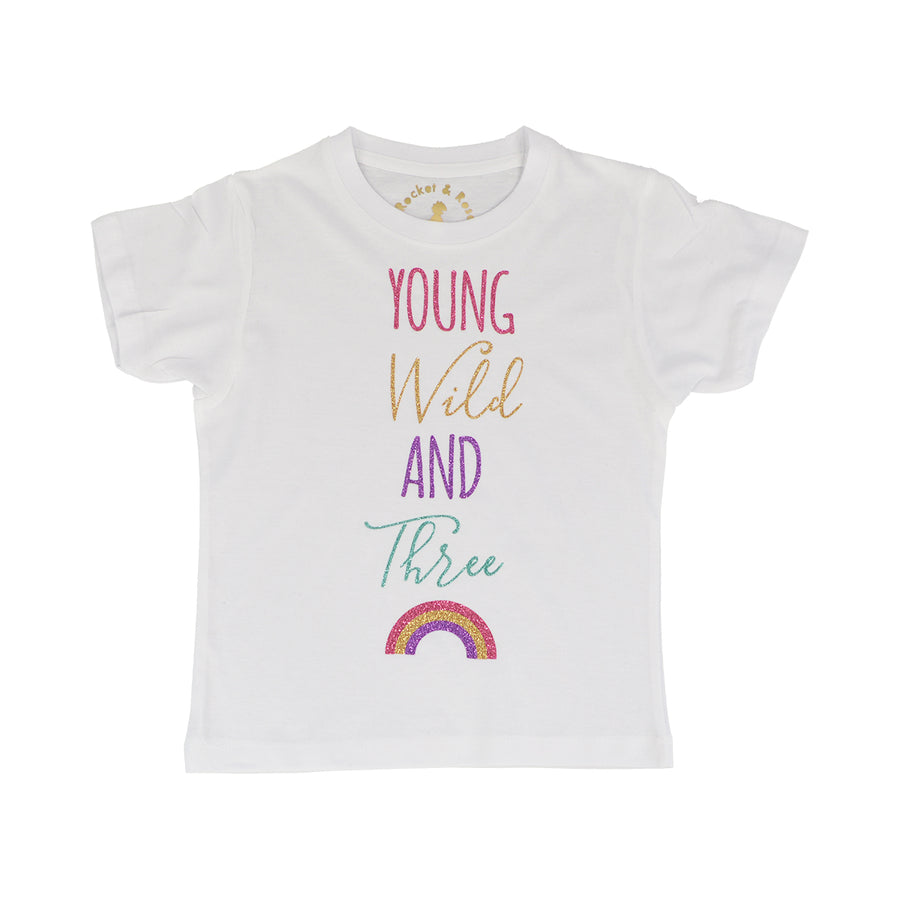 Young Wild & Three Rainbow T-Shirt